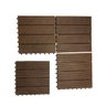 Deck Modular Polywood WPC Cor Ipê 30x30 - 5