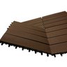 Deck Modular Polywood WPC Cor Ipê 30x30 - 3