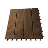 Deck Modular Polywood WPC Cor Ipê 30x30 - 1