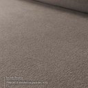 Ver imagem 7 de Conjunto Sofá Living Montblanc 3 e 2 Bouclê Marrom Braços Reclináveis - King House