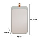 Ver imagem 5 de Espelheira Para Banheiro Alça em Couro Monet Espresso Móveis