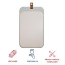 Ver imagem 3 de Espelheira Para Banheiro Alça em Couro Monet Espresso Móveis