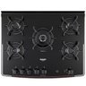 Fogão 5 Bocas Dako Supreme Glass Preto com Mesa de Vidro - Bivolt - 7