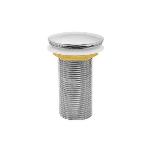 Válvula Click Pop Up Tanque 1.1/4 Externo  Longo Cromado