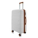 Ver imagem 2 de Mala Grande Polipropileno Despachada Viagem Internacional Expansiva Rodas 360º Cadeado Tsa Gladiador