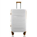 Ver imagem 1 de Mala Grande Polipropileno Despachada Viagem Internacional Expansiva Rodas 360º Cadeado Tsa Gladiador