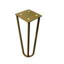 Ver imagem 4 de Kit 6 Pés de Metal 15 CM Hairpin Legs Mesas de Centro Puffs Dourado