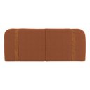 Ver imagem 2 de Cabeceira Painel Orgânico Cama Box Queen Size Flay 160cm Dobrável Bouclé Terracota - Desk Design
