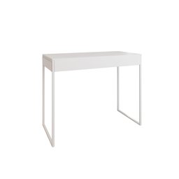 Aparador Industrial Califórnia 137x40 Ferro Branco Tampo Branco - 2