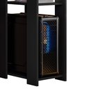 Ver imagem 4 de Mesa Escrivaninha para Computador Gamer Slim Preto - Peternella Móveis