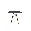 Ver imagem 7 de Conjunto Mesa Jantar Quadrada Eiffel 80cm Preto Mdf + 4 Cadeiras Charles Eames