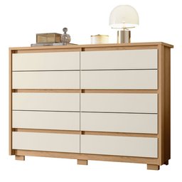 Cômoda Duetto com 10 Gavetas Albatroz - 3