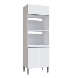 Cozinha Modulada Athena 8 Peças 3 Balcões 3 Armários Torre Quente e Paneleiro - 18