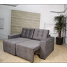 SOFÁ RETRÁTIL MALIBU 1,80mt: Cinza - 1
