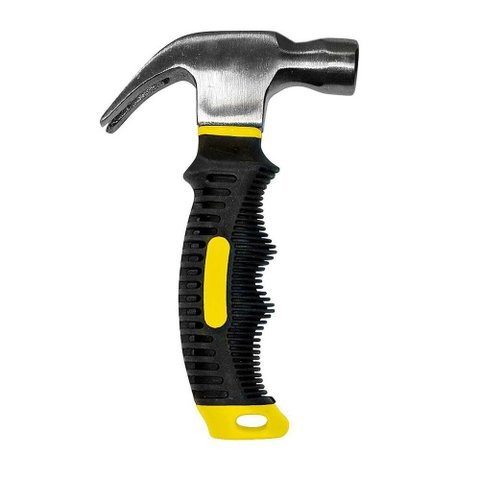Martelo Cabeça 25mm Emborrachado Aço Carbono Fibra de Vidro