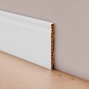 Ver imagem 1 de Rodapé PVC Edge Branco Frisado 15CMX15MMX2 m Arkhé Decor