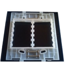 Ver imagem 2 de Conjunto 4x4" Linha Clean Preto Fosco MarGirius 2 Tomadas 2p+t 20 A+2 Interruptor Simples juntas