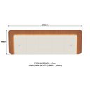 Ver imagem 3 de Cabeceira Casal Queen 272cm com LED 3000k e Tomadas 100% MDF Padrão Planejados Mabel