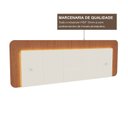 Ver imagem 7 de Cabeceira Casal Queen 272cm com Led 3000k e Tomadas 100% Mdf Padrão Planejados Mabel