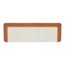 Ver imagem 2 de Cabeceira Casal Queen 272cm com Led 3000k e Tomadas 100% Mdf Padrão Planejados Mabel