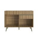 Ver imagem 2 de Balcão para Pia 120cm sem Tampo 2 Portas 1 Gaveta One 