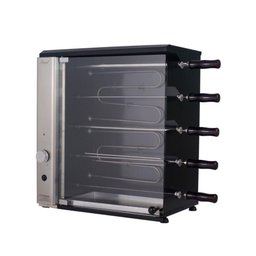 Churrasqueira Elétrica de Bancada Vertical 5 Espetos Stand Titan Voltagem:220v - 1