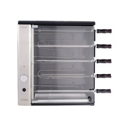 Churrasqueira Elétrica de Bancada Vertical 5 Espetos Stand Titan Voltagem:220v - 3