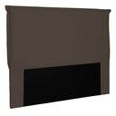 Ver imagem 1 de Cabeceira Estofada Cama Box Casal King Size Veneza 195cm Suede Café - Desk Design