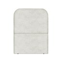 Ver imagem 1 de Cabeceira Estofada Queen Alana 90cm Boucle Cinza Claro