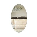 Ver imagem 1 de Espelho Multiuso Oval Lapidado Pendurador LED In House Decor