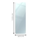 Ver imagem 4 de Espelho Multiuso Retangular Lapidado Pendurador LED In House Decor