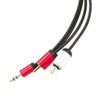 Cabos P2 Estereo Rca Profissional - 2 Metros - Kit com 5 - 5