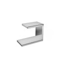 Ver imagem 3 de Mesa Lateral Sofá Espelho Prata