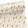 Promoção - Papel de Parede Lavável para Banheiro Revestimento Madeira Geométrico - 0,58 x 1,00m - 2