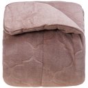 Ver imagem 4 de Edredom Casal Plush Sense Dupla Face 100% Poliéster 210x230cm Tessi Marrom Rústico