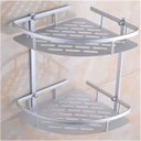 Ver imagem 2 de Suporte de Shampoo Aluminio Rack de Banheiro Kit 15 Uni Sabonete Prateleiras Parede