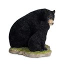 Ver imagem 3 de Estatueta Decorativa Urso Negro C/ Filhote 15cm Altura