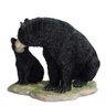 Estatueta Decorativa Urso Negro C/ Filhote 15cm Altura - 6