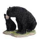 Ver imagem 6 de Estatueta Decorativa Urso Negro C/ Filhote 15cm Altura
