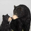 Ver imagem 5 de Estatueta Decorativa Urso Negro C/ Filhote 15cm Altura