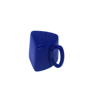 Porta Queijo Ralado em Cerâmica: Charme e Praticidade para Sua Mesa:azul Cobalto