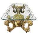 Ver imagem 4 de Mesa de Jantar com 8 Cadeiras Ideal para Jantar Sala Eventos 84x224x121 e 110x55cm