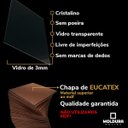 Ver imagem 5 de Quadro Santa Ceia Grande Vidro e Moldura Dourada 114x64cm