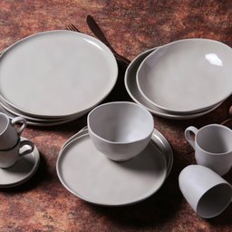 CONJUNTO C/ 6 XÍCARAS DE CAFÉ C/ 6 PIRES BIO STONEWARE CLAY 120ml - 3