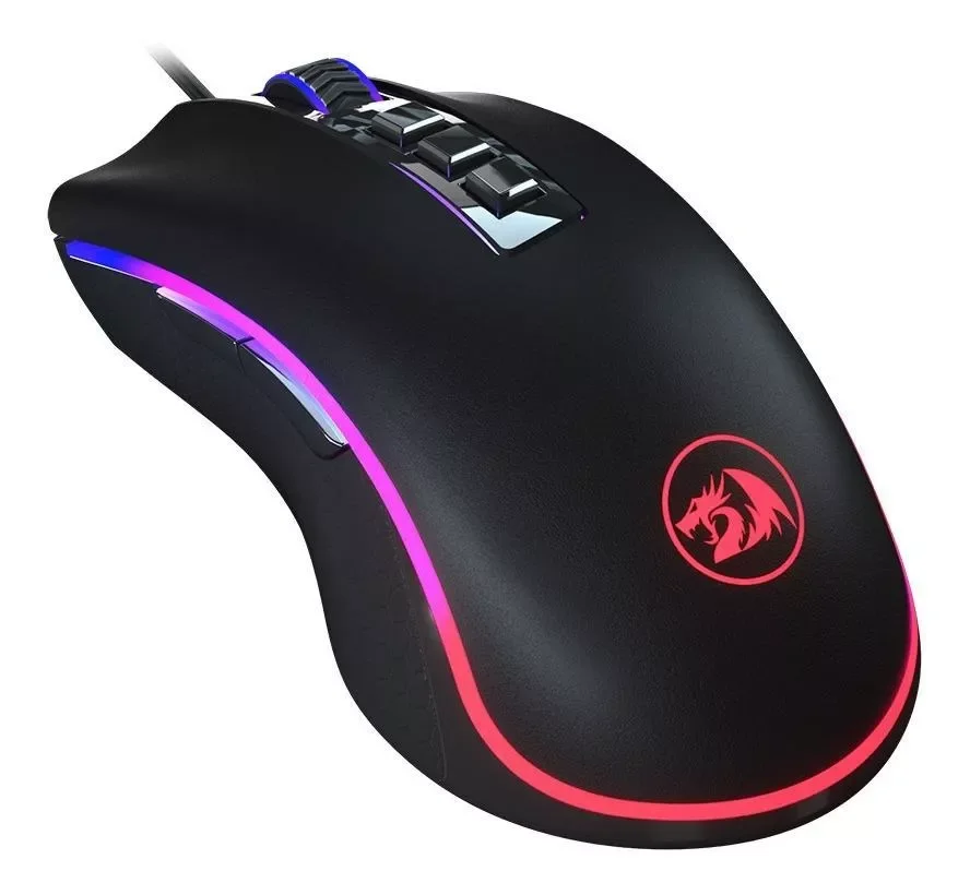 Ver imagem 1 de Mouse Gamer com Fio Redragon M711-fps King Cobra Chroma 24000 Dpi Cor Preto
