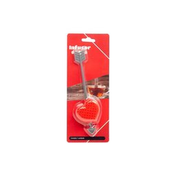 Infusor para Chá Silicone em Formato de Coração Divertido - 5