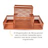 Kit Organizador Rose Gold com 4 Partes para Escritório - 3