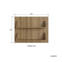 Ver imagem 4 de Painel Prateleira Dupla One Gralar