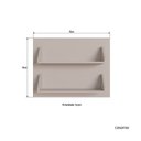 Ver imagem 4 de Painel Prateleira Dupla One Gralar