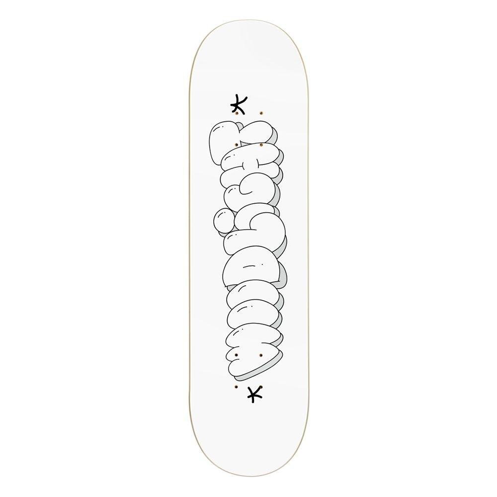 Shape Wood Light Marfim Skate Lixos Grafite - 1